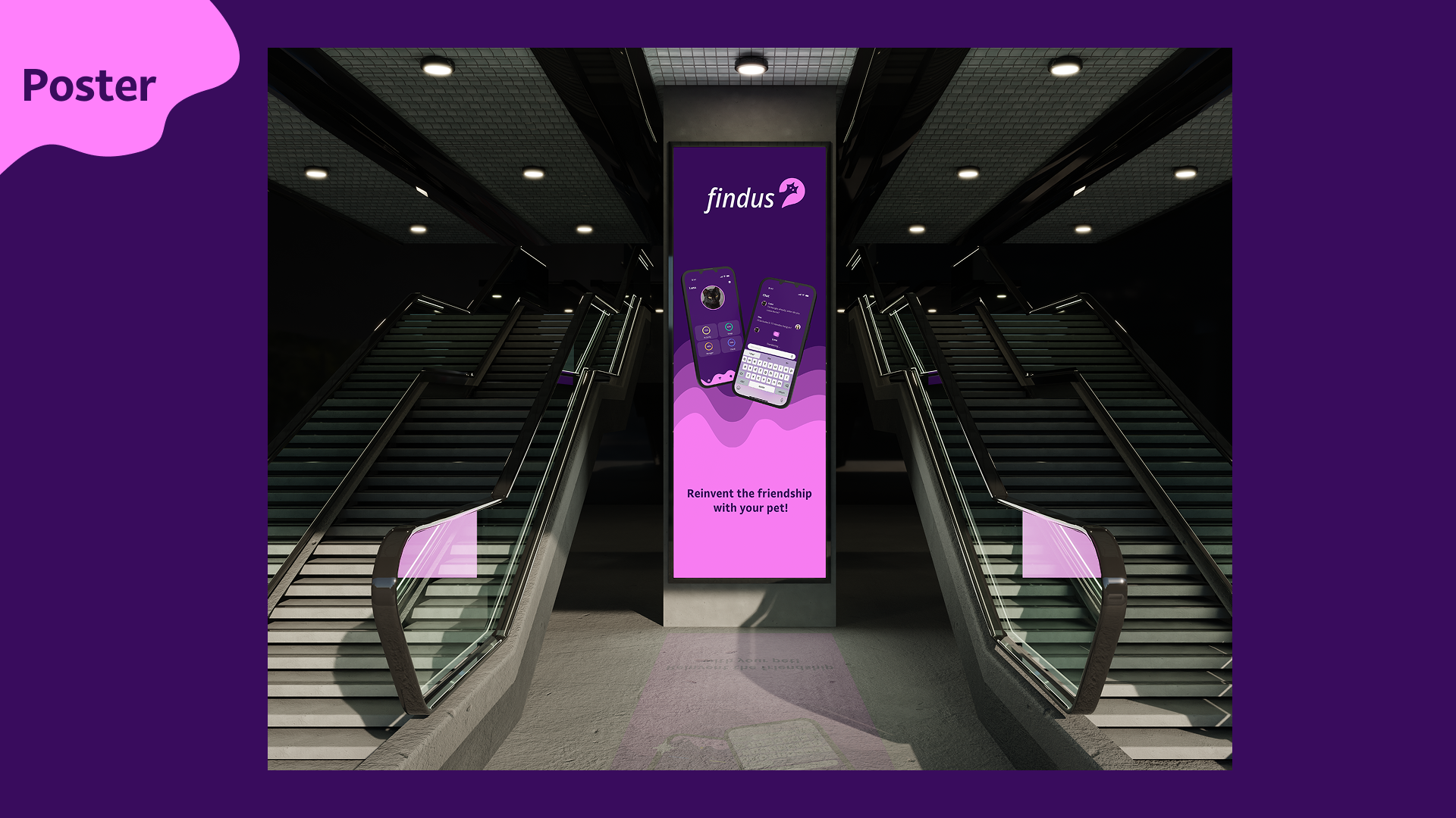 Findus Poster Design